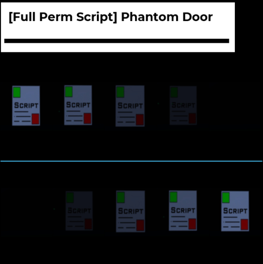 Second Life Marketplace - [Full Perm Script] Phantom Door